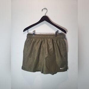 👕🌶 Nike Black Tag Olive Green Swimming Shorts